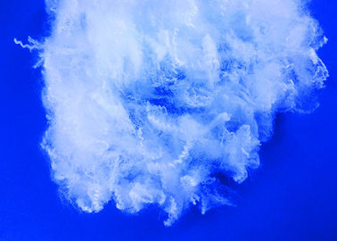 Jungfrau weiße anti- Verzerrung der Psf-Polyester-Spinnfaser-niedrige Schmelze4d*51mm