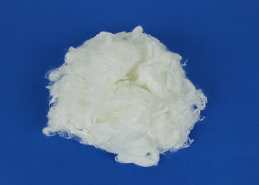 Rohe weiße dickflüssige Spinnfaser 1.2D*51mm, anti- Verzerrungs-Viskose-Faser