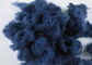 Indigo - Blau farbige aufbereitete Polyester-Spinnfaser abriebfeste 3D*32MM